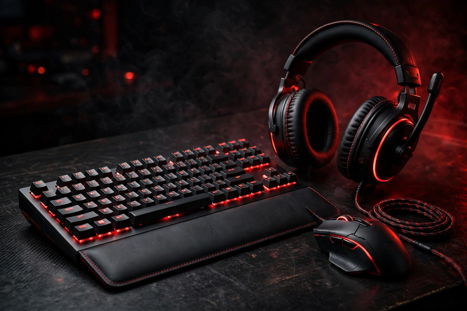 ROG Phantom Blade Zero Gear Collection Opens Pre-Orders: Keyboard, Mouse, and Headset